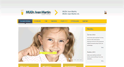 Desktop Screenshot of martin-dental.cz